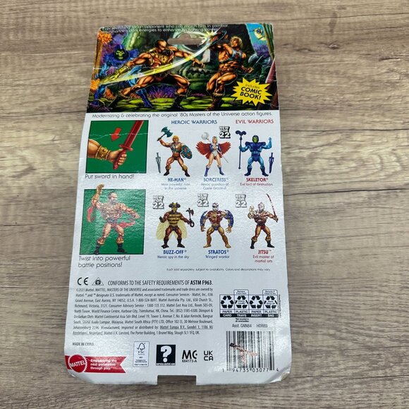 Masters of The Universe Origins Jitsu 2022 MOTU Mattel Action Figure NEW - Picture 5 of 9